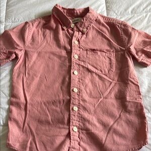 Abercrombie Kids Pink Button Down Shirt Classic Collar